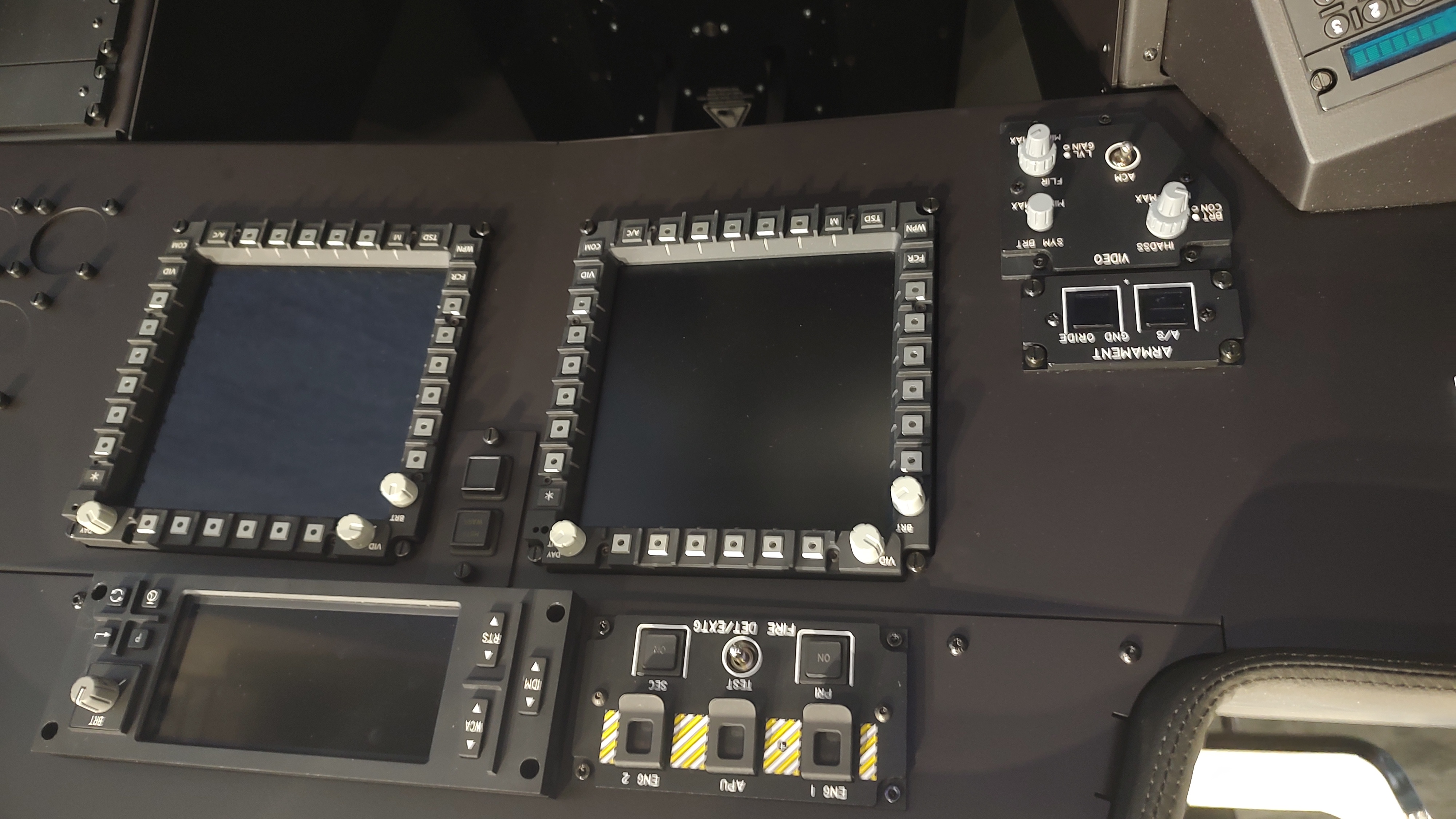 Apache Multifunction Display Bezel and EUFD
