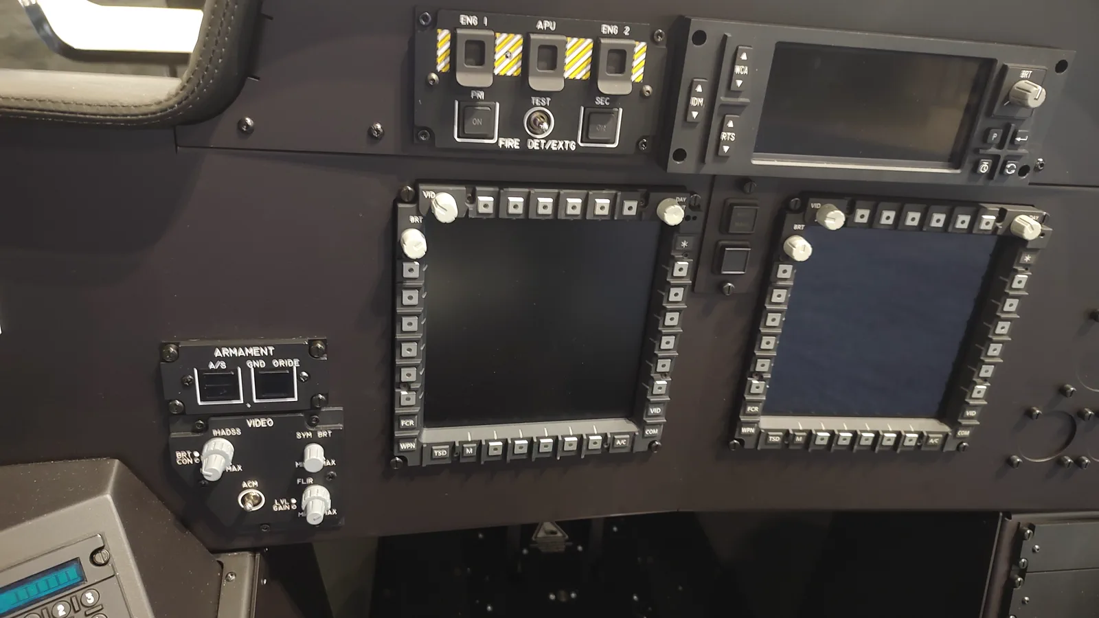 Apache Multifunction Display Bezel and EUFD